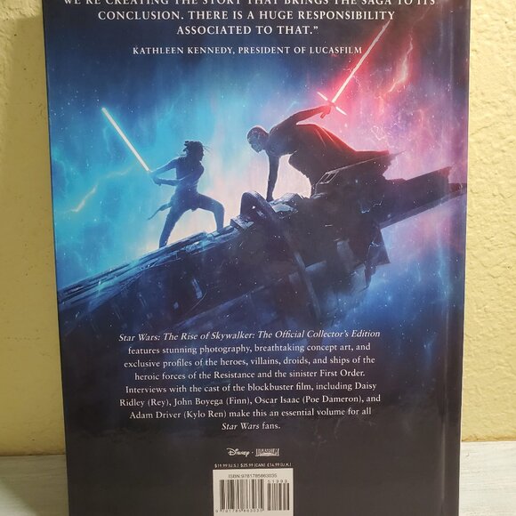 Official Collector’s Edition Star Wars Rise of Skywalk 2019 1st Ed. 1st Printing - Picture 2 of 10
